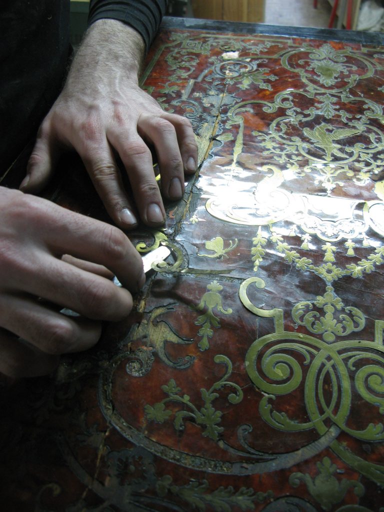 marqueterie Boulle, XVIIIe siècle, style Louis XIV