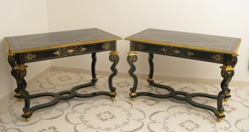 histoire évolution ébénisterie moderne, histoire ébénisterie contemporaine