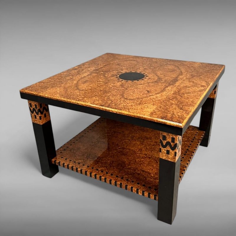 Restauration meuble Art Déco table Ruhlmann - Art Deco furniture restoration Paris EPV