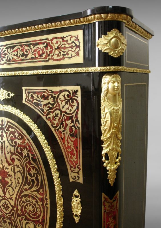 Travail du bois Boulle Napoléon III - Fine marquetry cabinetmaker France
