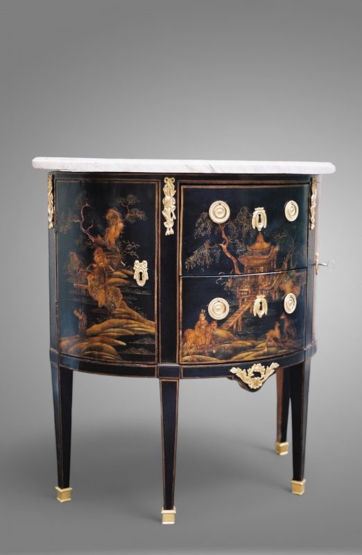 Ébénisterie art commode Louis XVI - Fine furniture heritage specialist