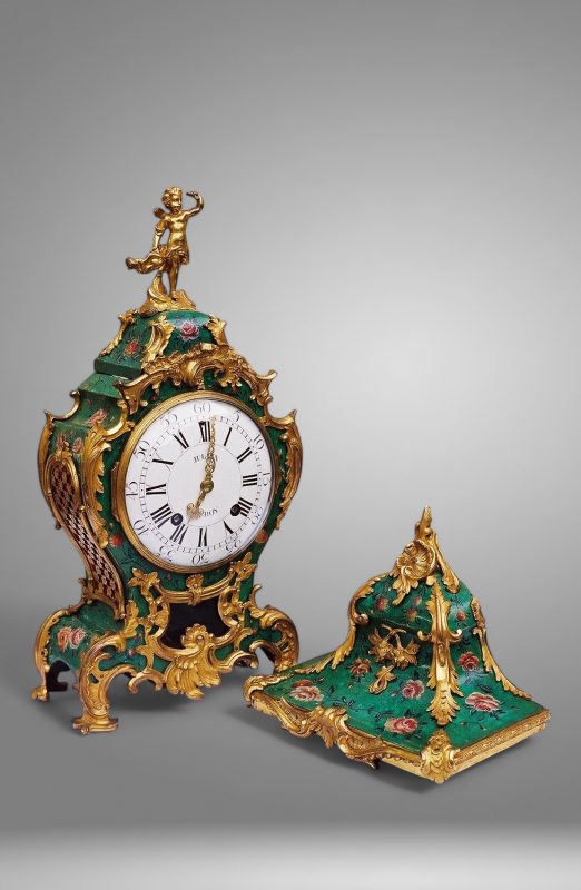 Travail bois précieux cartel laque - Traditional lacquer specialist France