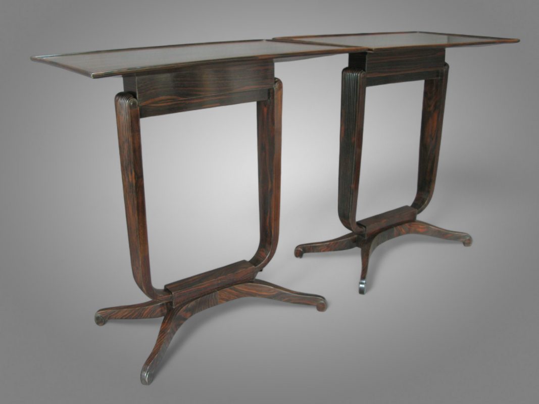 Finitions au Vernis Tampon : L'Excellence Française de l'Ébénisterie de Très Grand Luxe